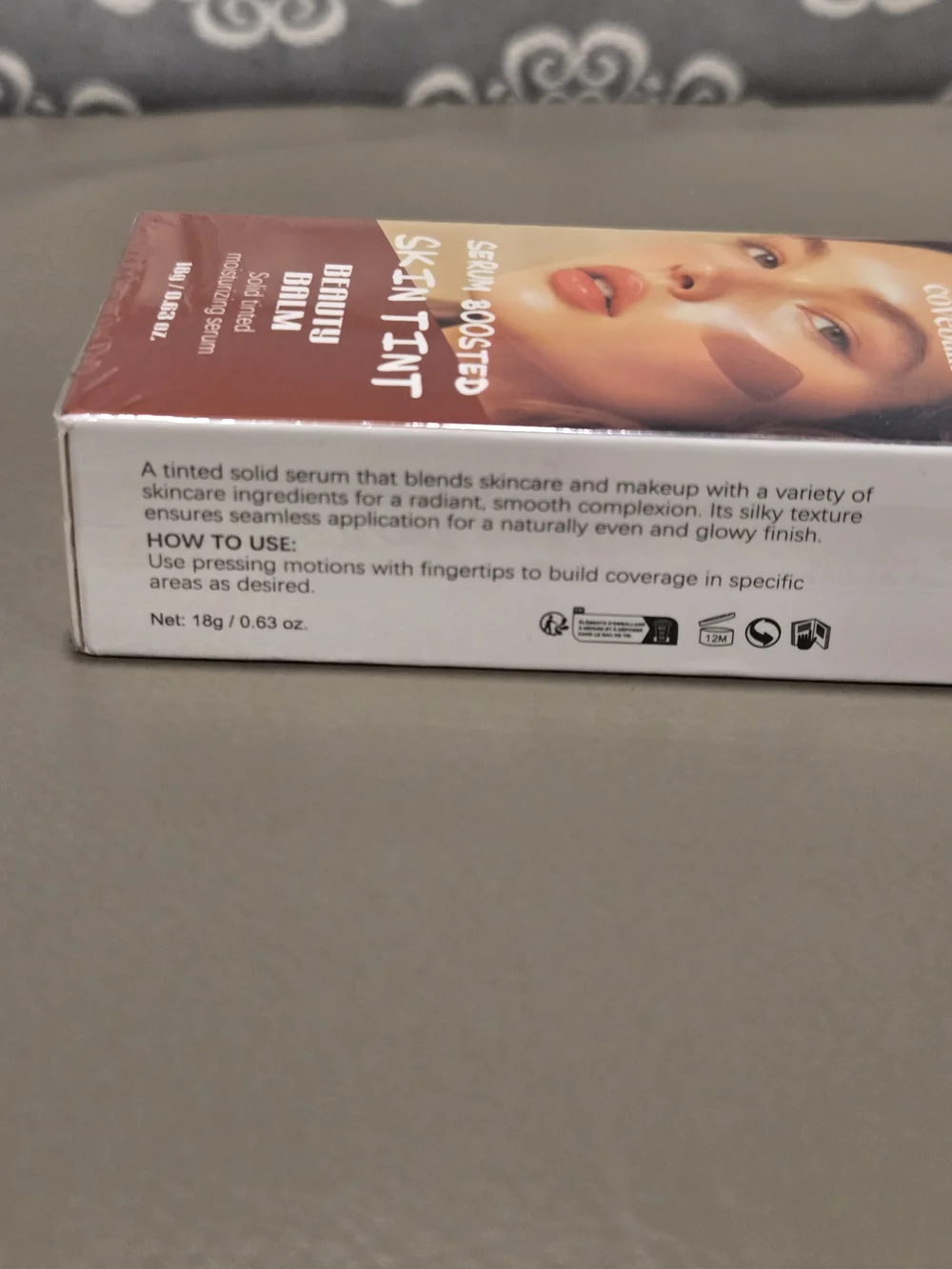Covebalm Serum Boosted Skin Tint Beauty Balm Medium Deep NWT